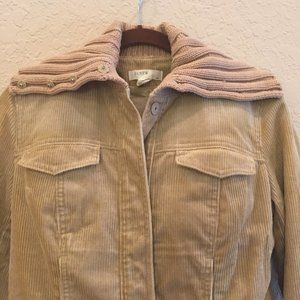 J.Crew Camel Corduroy Bomber Jacket XS